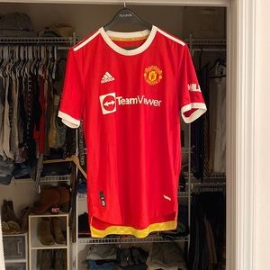 Large Adidas Manchester United Jersey